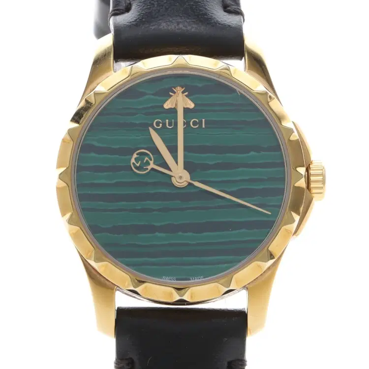 Gucci G Timeless Gold-Plated Watch (126.5)-Hover-Image