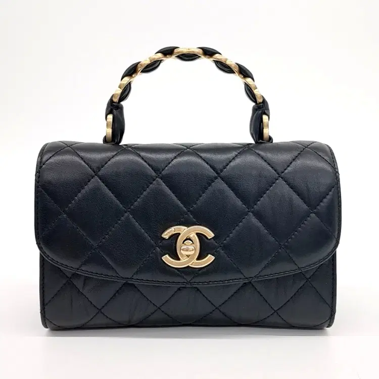 Chanel Top Handle Mini Crossbody Bag AS2477-Hover-Image