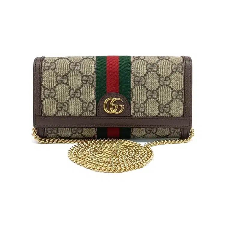 Gucci Ophidia Chain Long Wallet (772309)-Hover-Image