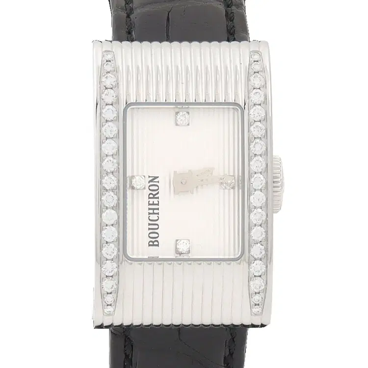 Boucheron Reflet Diamond Steel Watch-Hover-Image