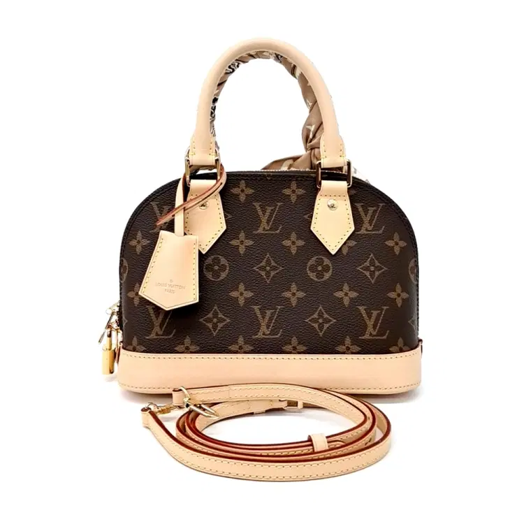 Louis Vuitton Alma BB M46990 + Bandeau M79588-Hover-Image