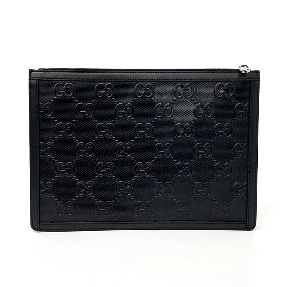 Gucci GG Embossed Clutch (646449)