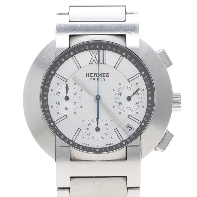 Hermès Nomade Chrono Steel Watch (No1.910)-Hover-Image