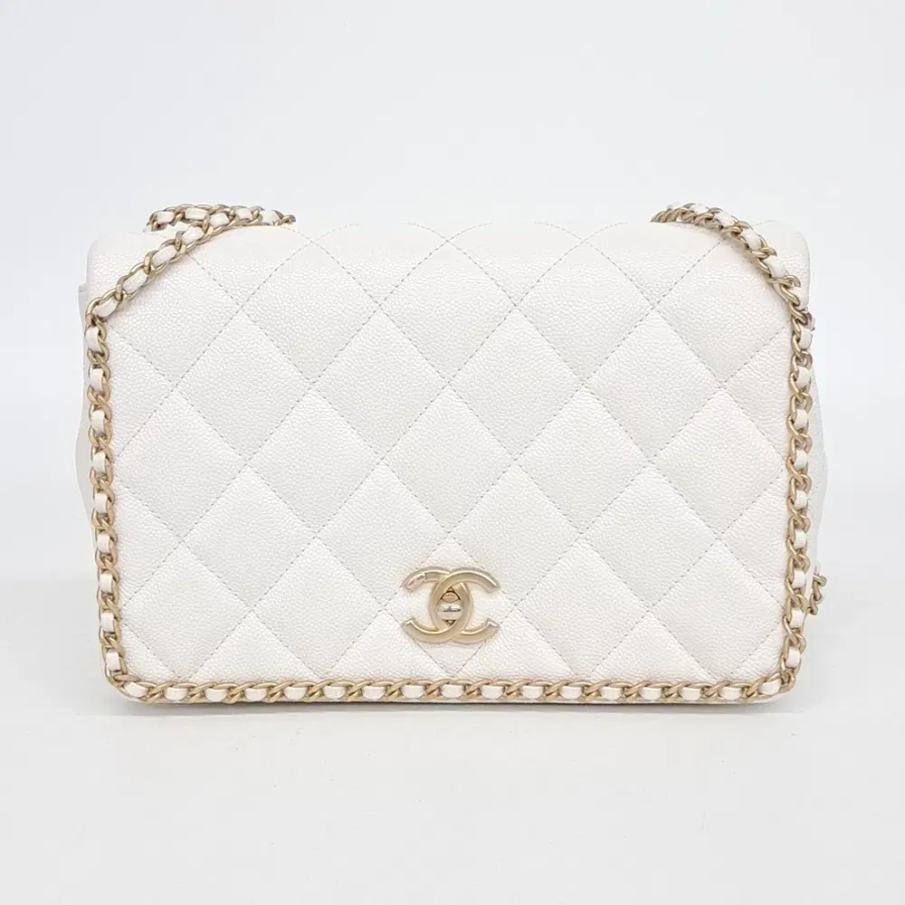 Chanel Caviar Chain Shoulder Bag As3468