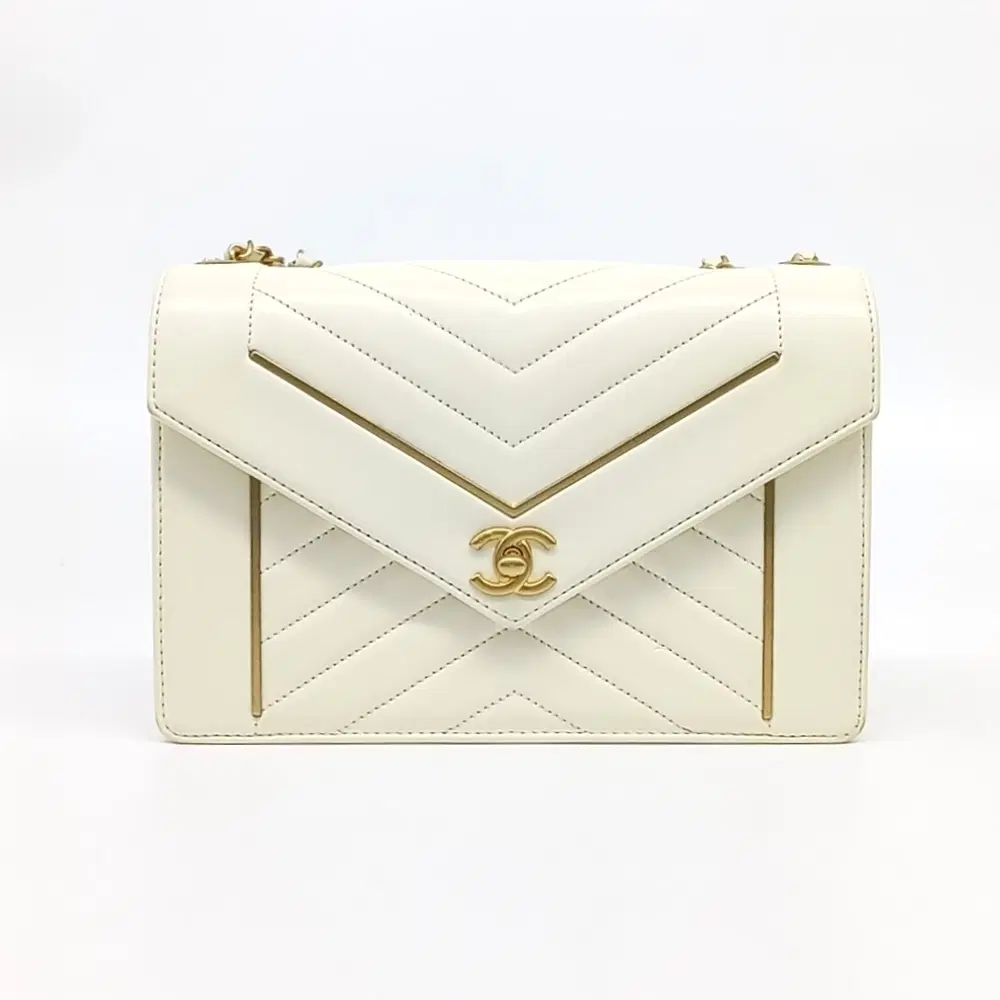 Chanel Chevron Chain Shoulder Bag