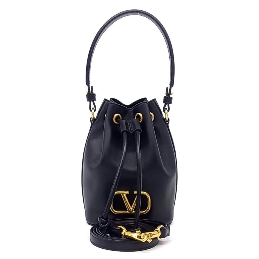 Valentino V Logo Signature Bucket Bag