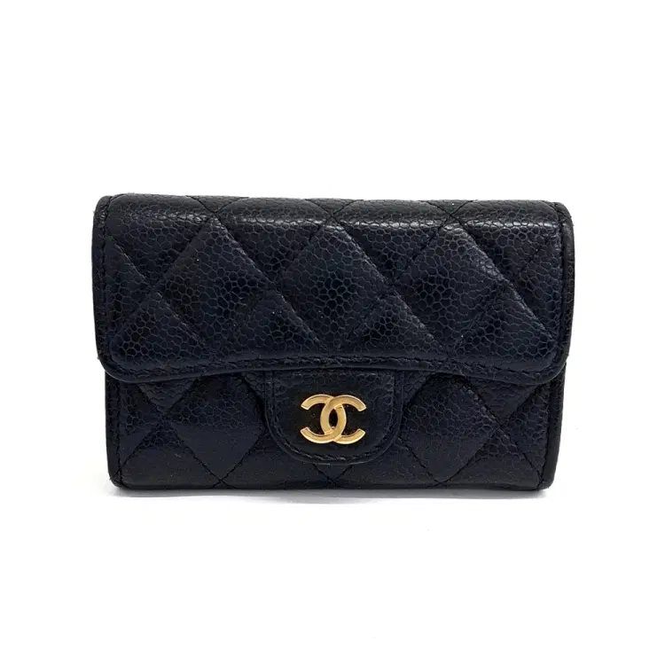 Chanel Classic Caviar Card Wallet-Hover-Image