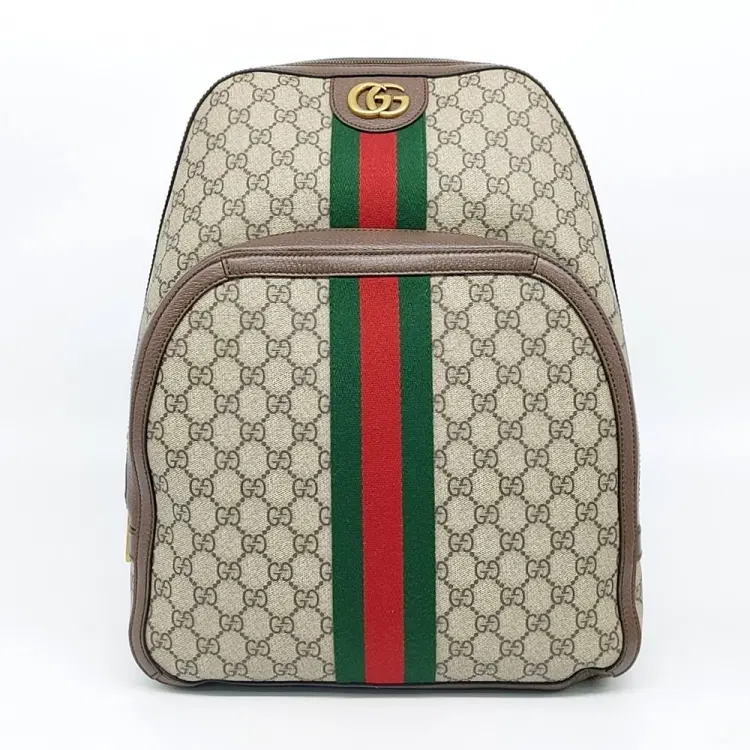 Gucci Ophidia Gg Supreme Backpack Medium (547967)-Hover-Image