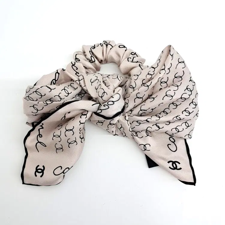 Chanel Hair Scrunchie And Scarf-Hover-Image