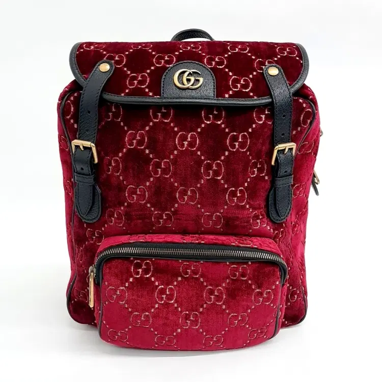 Gucci Velvet Marmont Backpack (574942)-Hover-Image