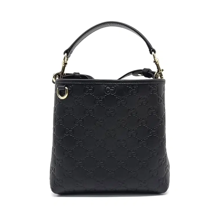 Gucci Gg Emblem Small Bucket Bag (815118)-Hover-Image