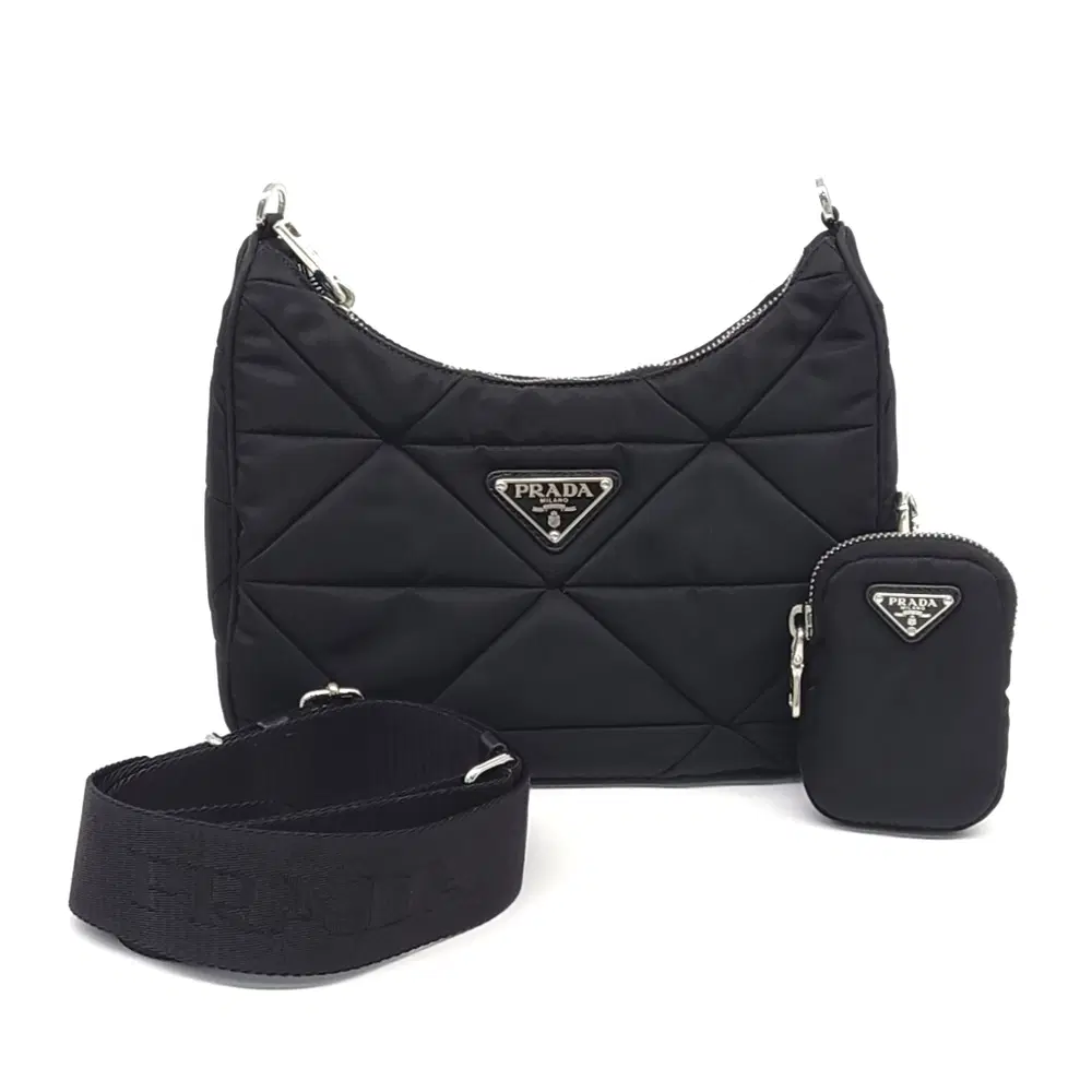 Prada Re-Nylon Tesuto Quilted Shoulder Bag