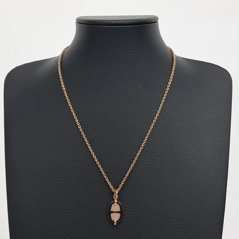 Hermes Mini Maillon Necklace