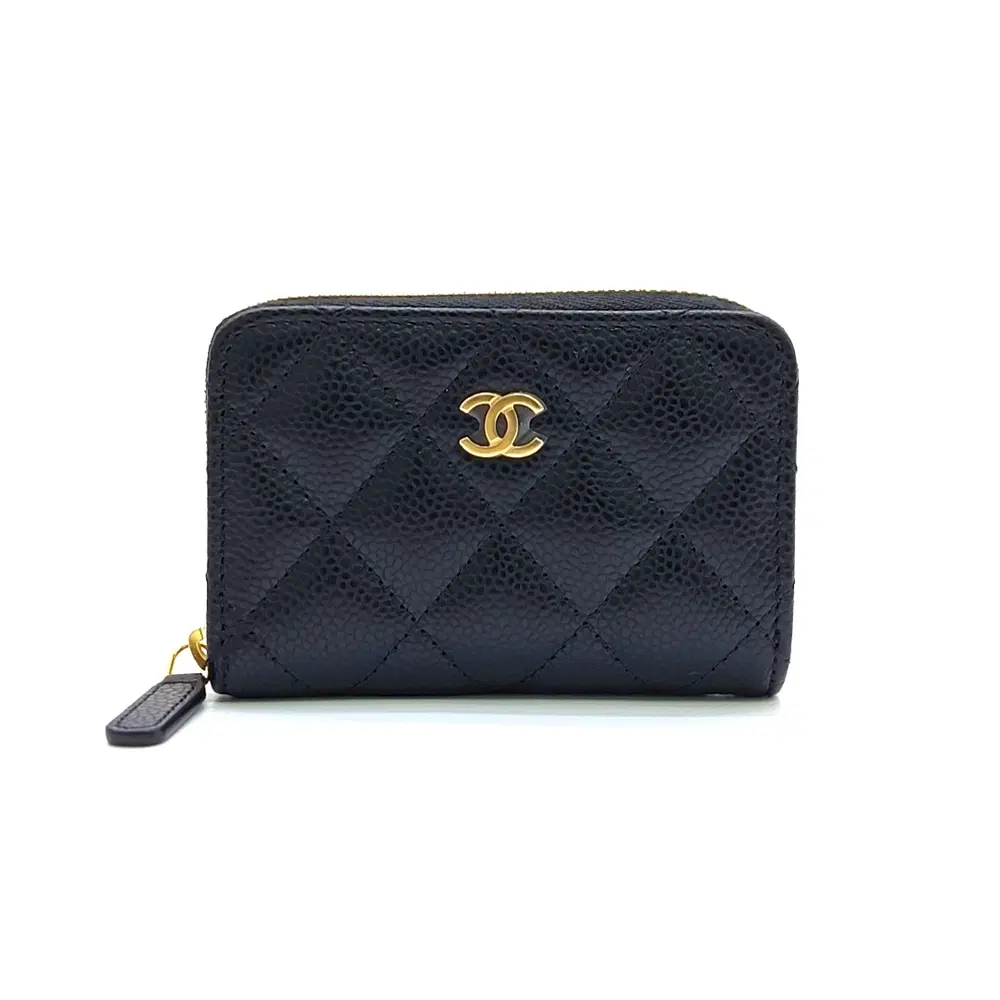 Chanel Caviar Card Wallet Ap0216