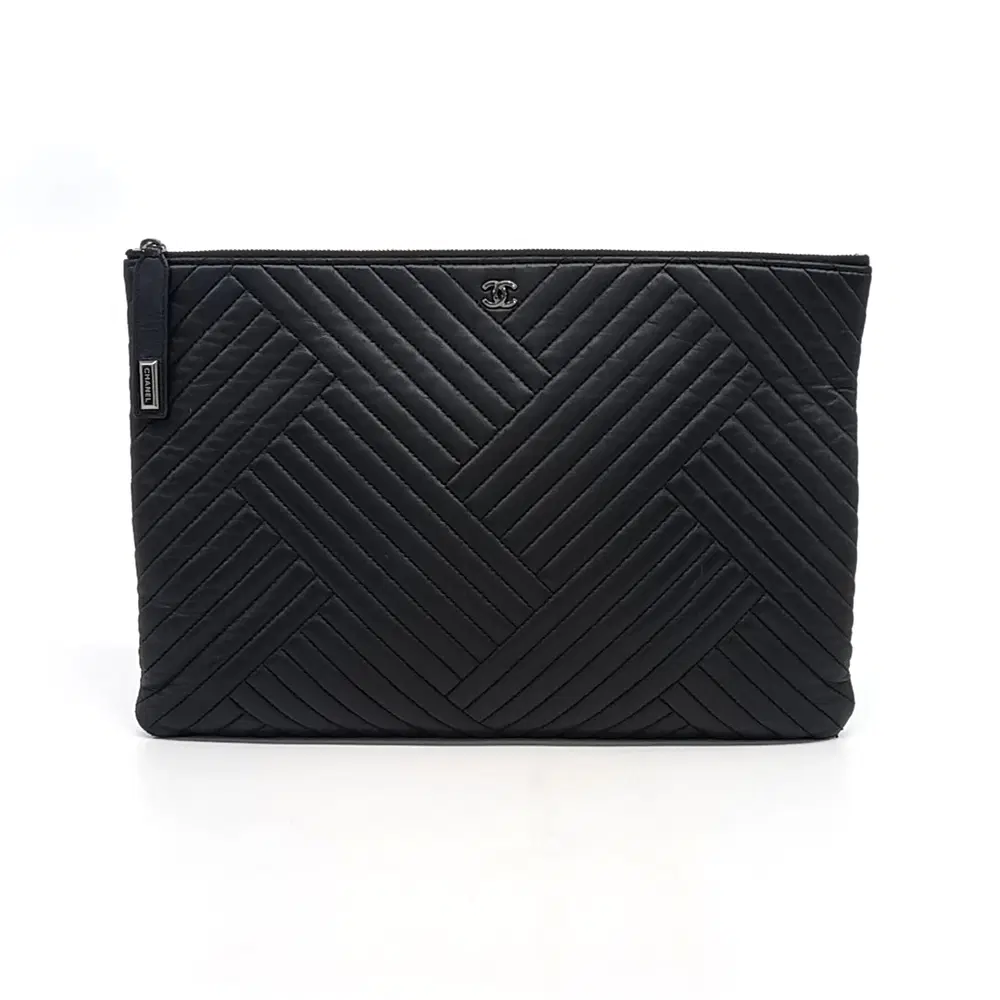 Chanel Lambskin Clutch