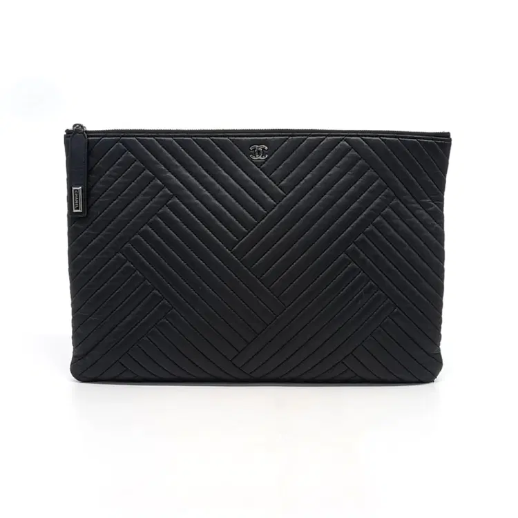 Chanel Lambskin Clutch-Hover-Image