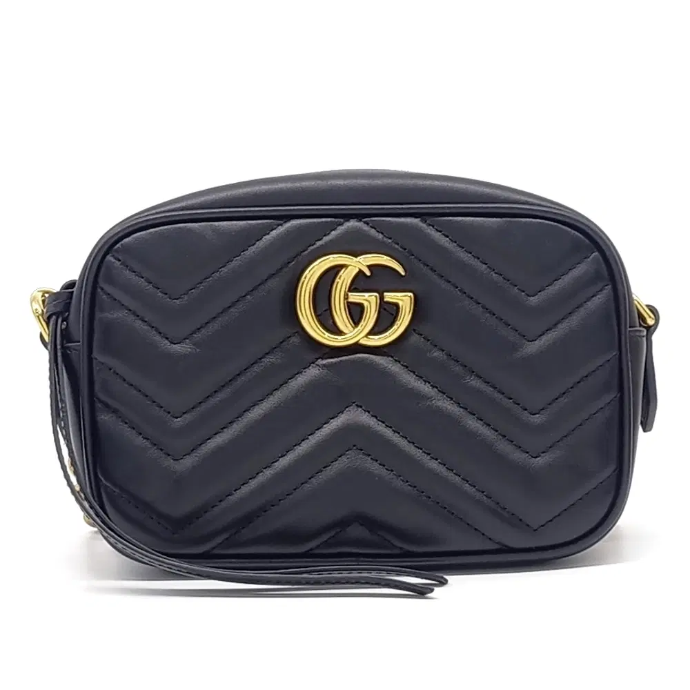 Gucci Marmont Matelasse Mini Cross Bag (634785)