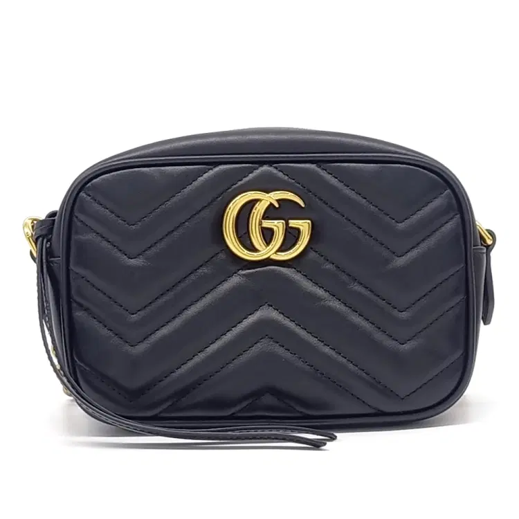 Gucci Marmont Matelasse Mini Cross Bag (634785)-Hover-Image
