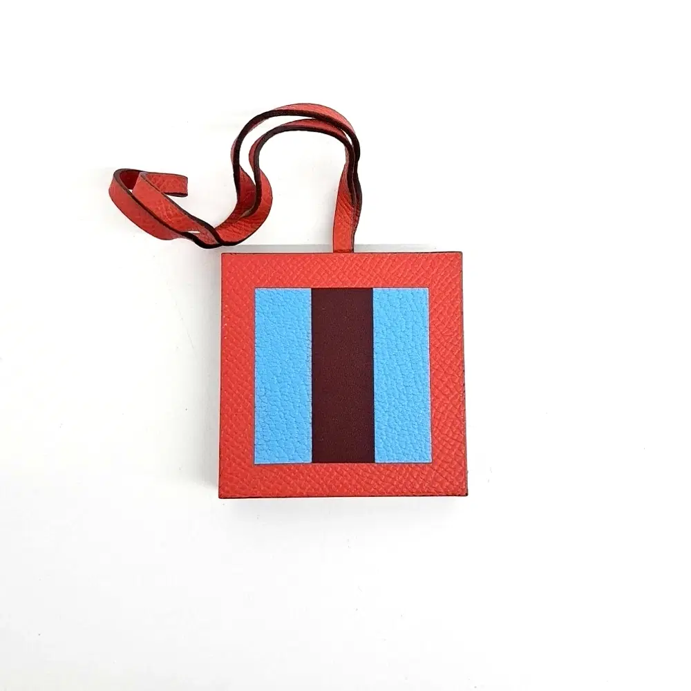 Hermes Letter Eau Carre Bag Charm