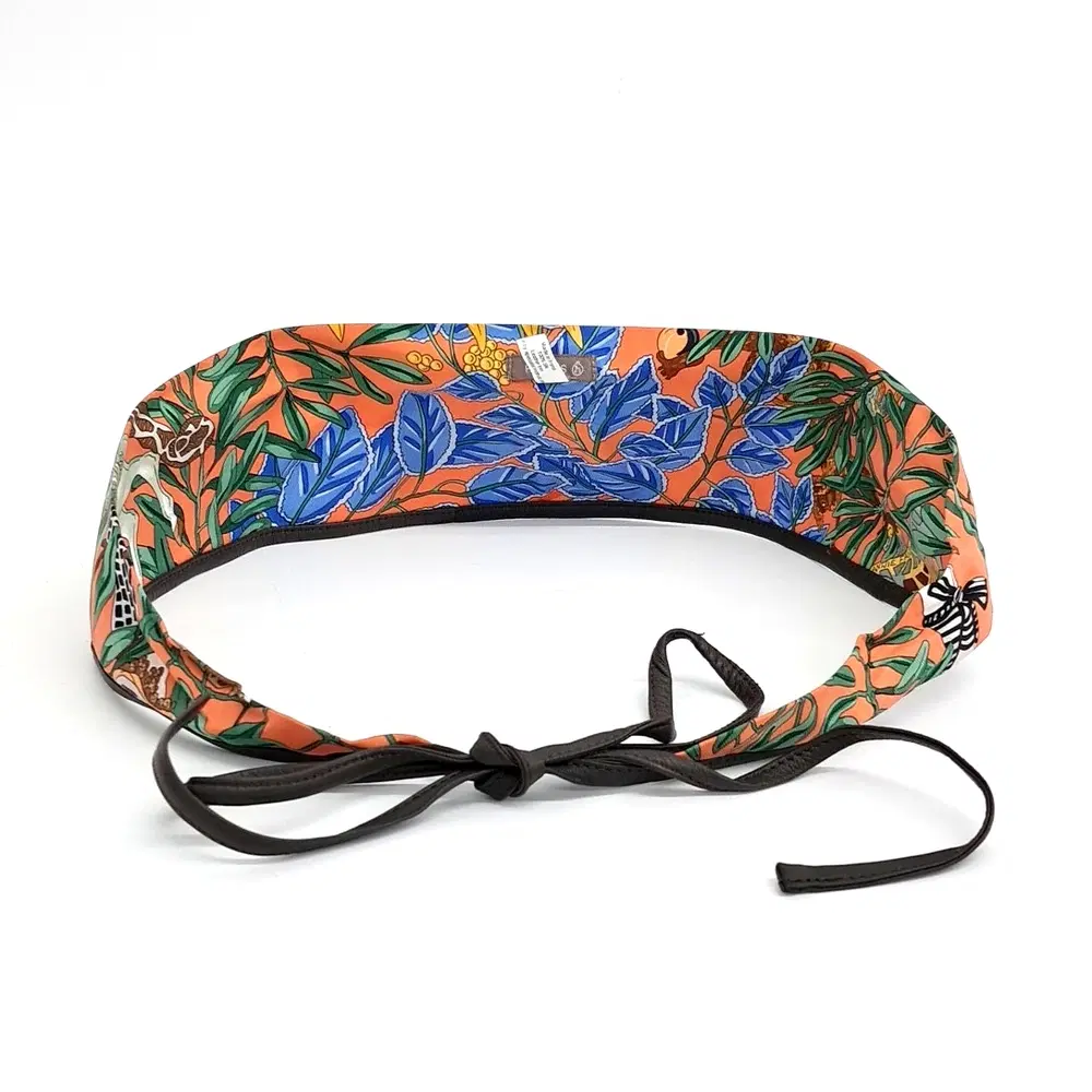 Hermes Petit H Silk Belt