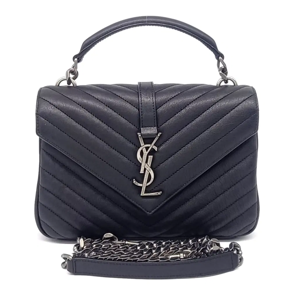Saint Laurent Classic College Monogram Chain Bag (600279)