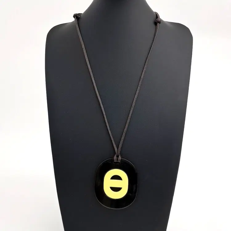 Hermes Horn Necklace-Hover-Image