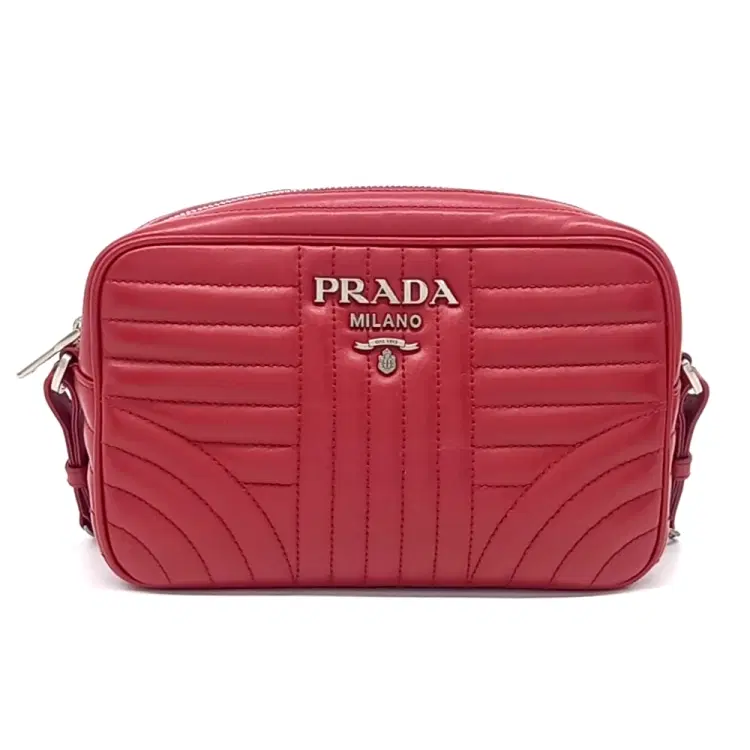 Prada Soft Calf Diagram Cross Bag-Hover-Image