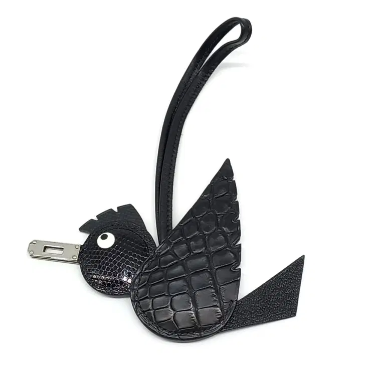 Hermes Wani Bird Bag Charm (K)-Hover-Image