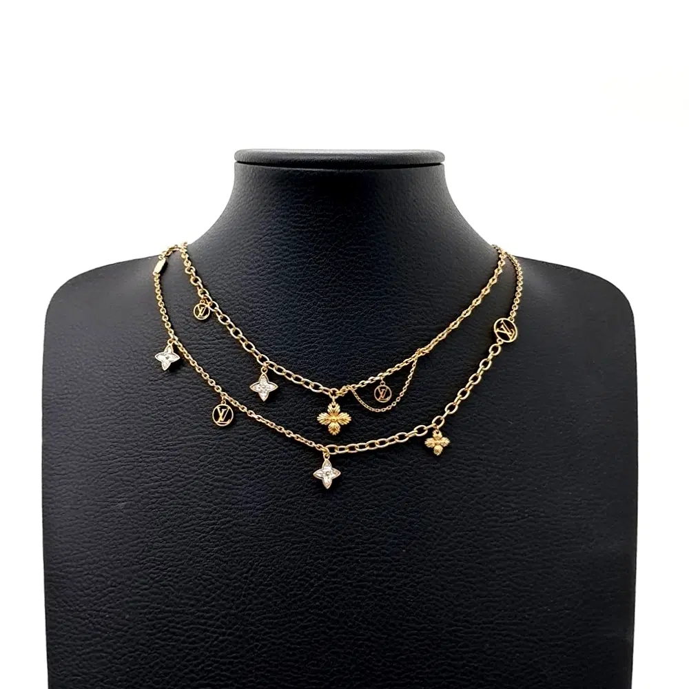 Louis Vuitton Blooming Strass Necklace