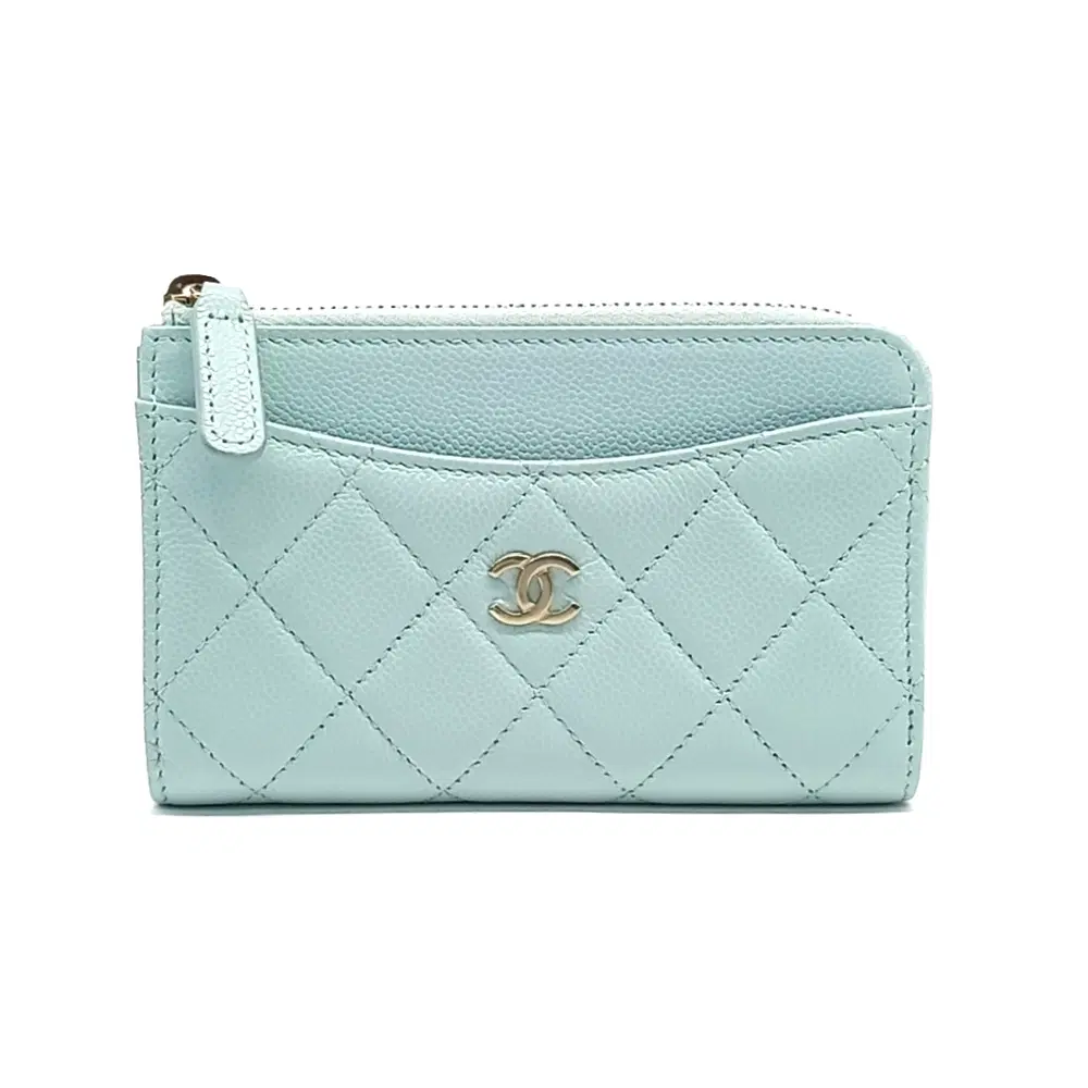 Chanel Caviar Card Wallet Ap3179
