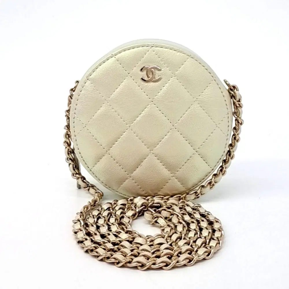 Chanel Round Mini Cross Bag Ap0245
