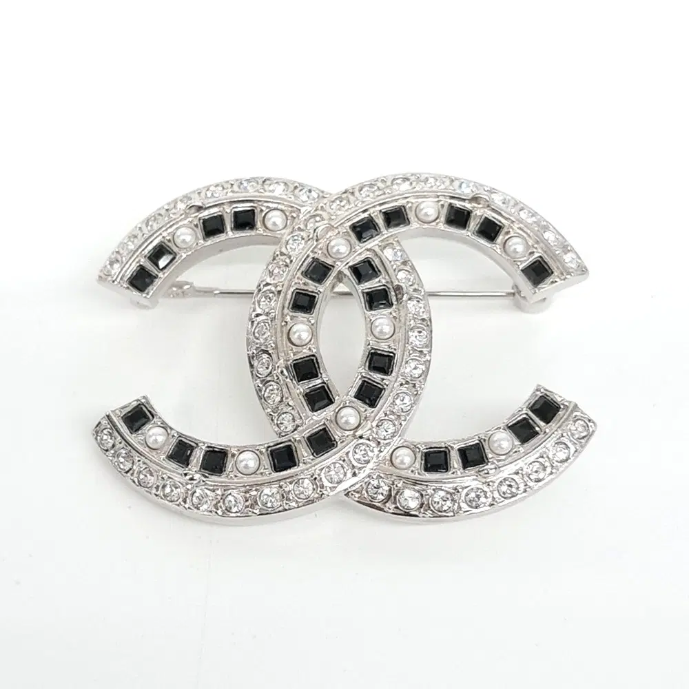 Chanel Logo Brooch