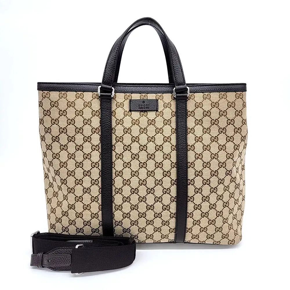 Gucci Jacquard Tote And Shoulder Bag (449169)