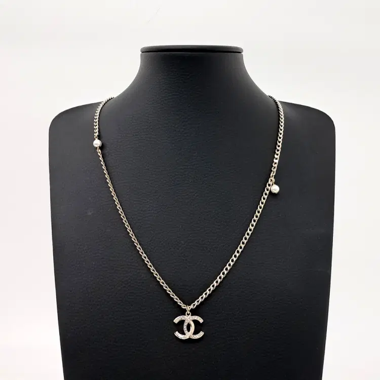 Chanel Logo Necklace-Hover-Image