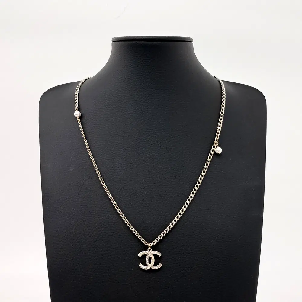 Chanel Logo Necklace
