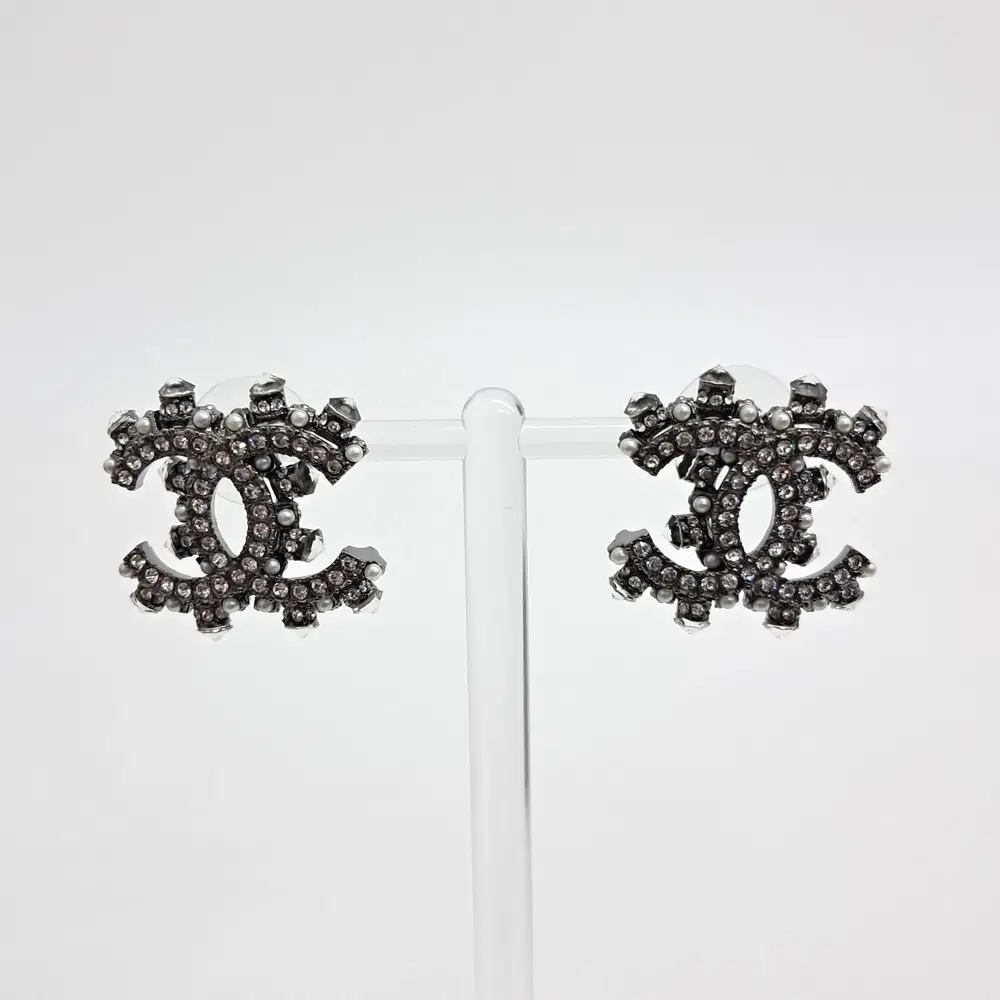 Chanel Logo-Embellished Earrings