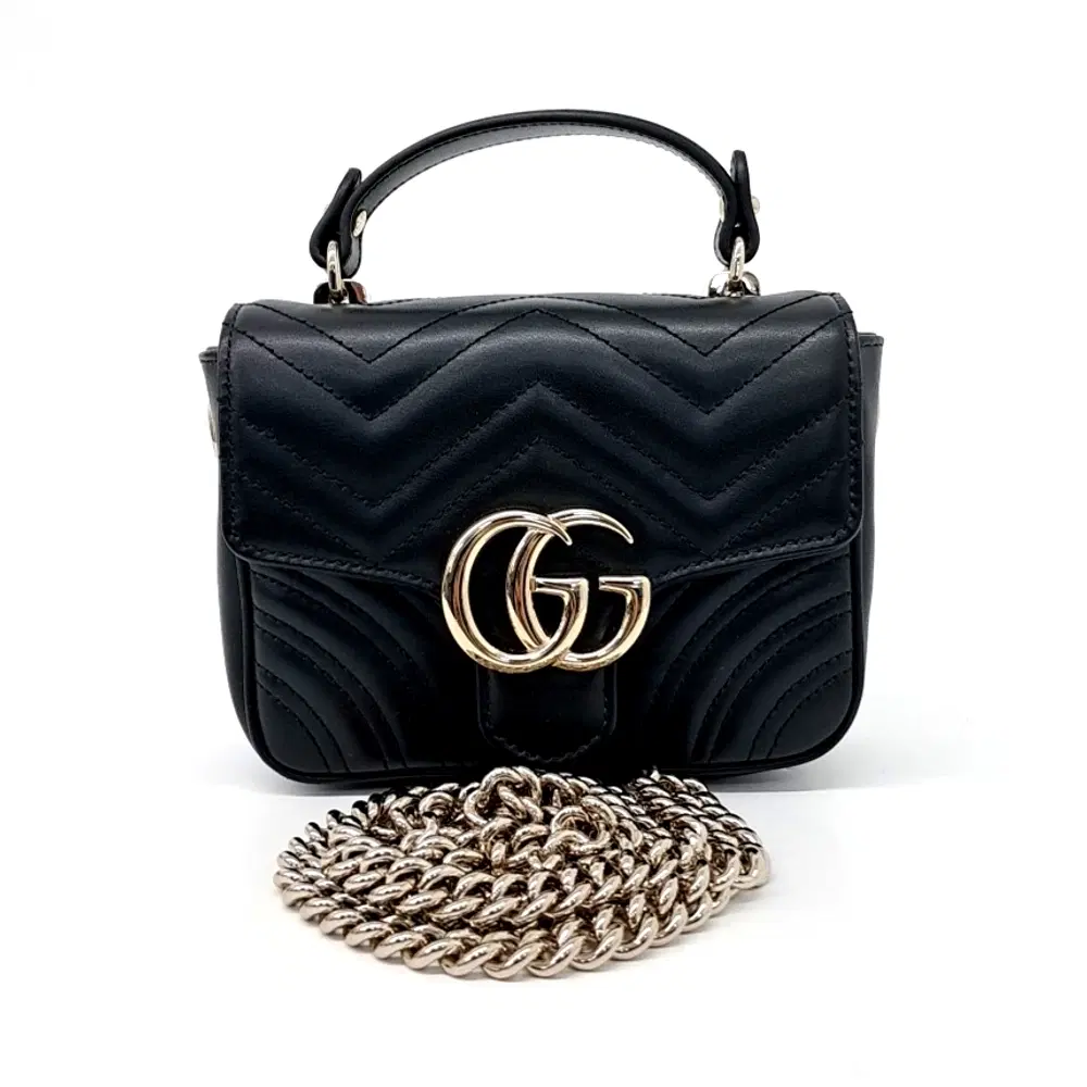 Gucci Marmont Mini Top Handle Bag (811238)