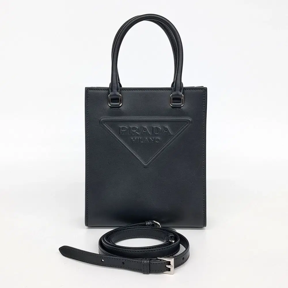 Prada Soft Logo Tote And Cross Bag