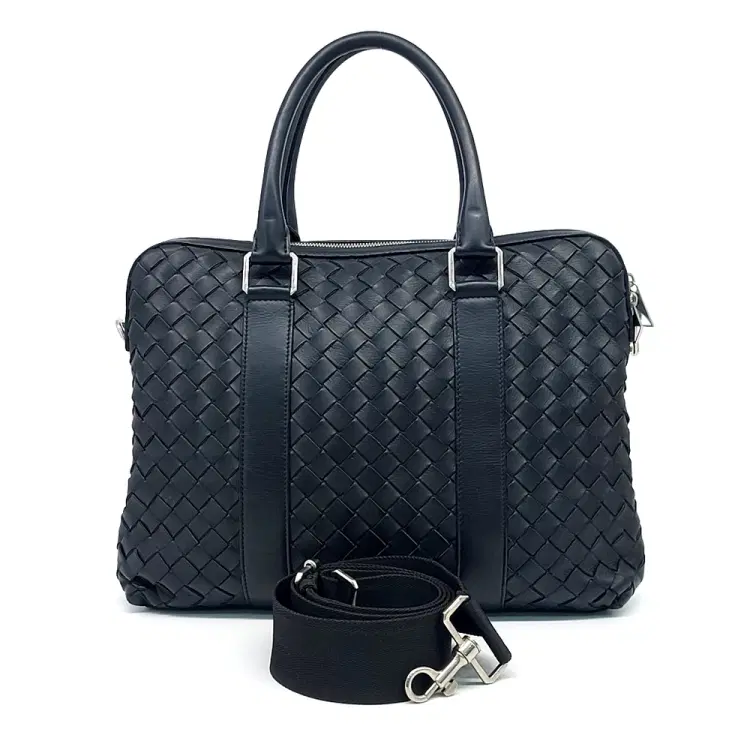 Bottega Veneta Mesh Briefcase-Hover-Image