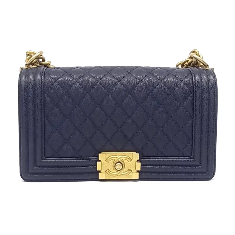 Chanel Caviar Boy Bag Medium
