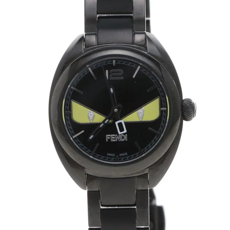 Fendi Momento Bug Diamond Steel Watch (21000S)-Hover-Image