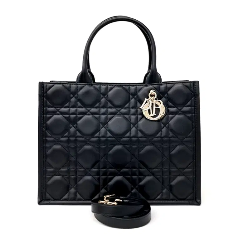 Christian Dior Cannage Book Tote Bag Medium-Hover-Image