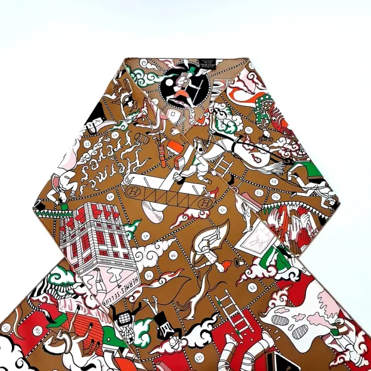 Hermes Maxi Silk Scarf-Hover-Image