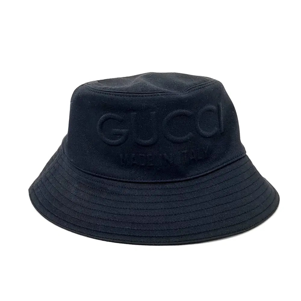 Gucci Embossed Logo Bucket Hat (780430)