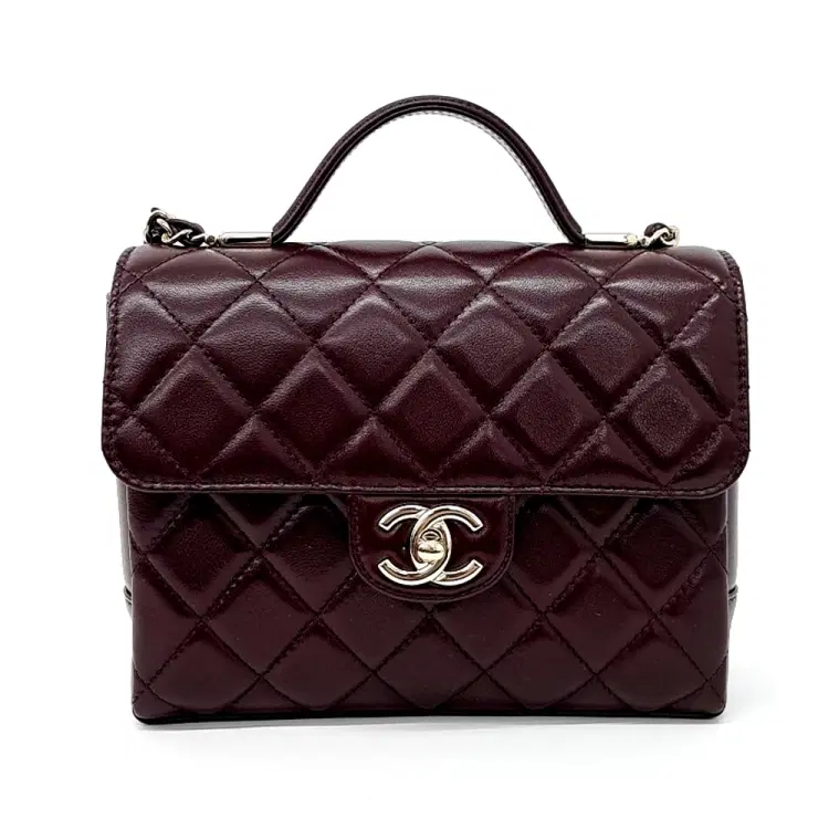 Chanel Top Handle Small Flap Bag As5112-Hover-Image