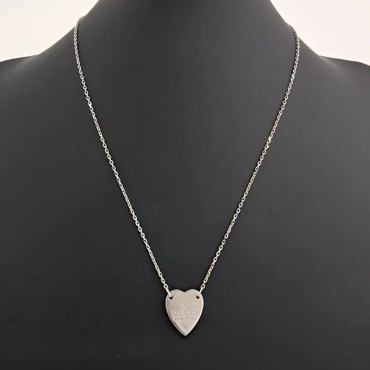 Gucci Silver Necklace-Hover-Image