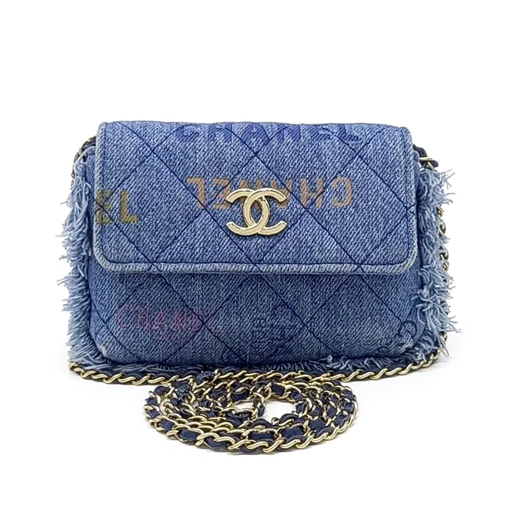 Chanel Denim Cross Bag
