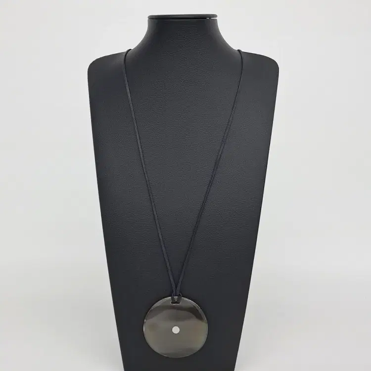 Hermes Horn Necklace-Hover-Image