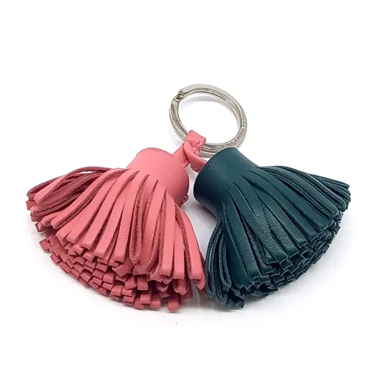 Hermes Carmen Duo Tassel Keyring-Hover-Image