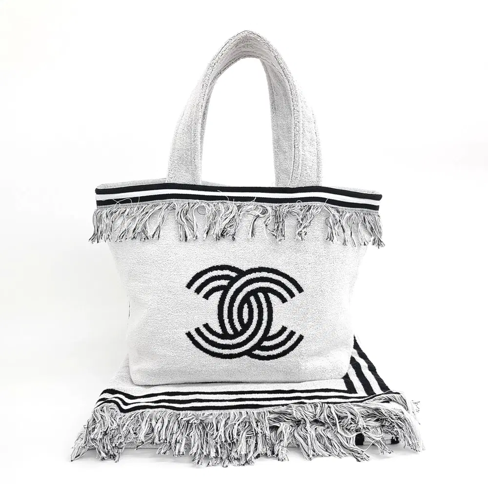 Chanel Beach Bag + Towel Set